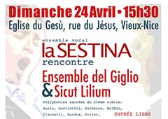 2016.04.24: Concerto nella Vieux-Nice (France), Eglise du Gesù