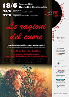 SM2016, giugno 2016 - Le ragioni del cuore - Locandina